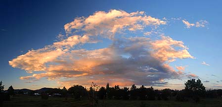 Cumulonimbus remnant, September 3, 2012